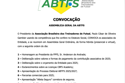 ASSEMBLEIA GERAL DA ABTFS