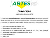 Convocação para a Assembleia Geral de Prestação de Contas dia 21 de abril