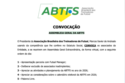 ASSEMBLEIA GERAL DA ABTFS