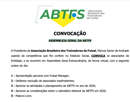 ASSEMBLEIA GERAL DA ABTFS